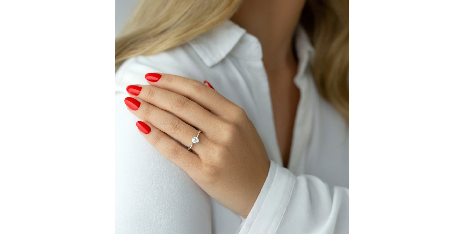 Prsteň s diamantom Nemira