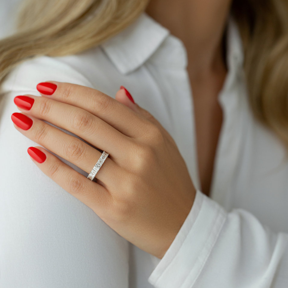 Prsteň s diamantmi Shadows Kingdom