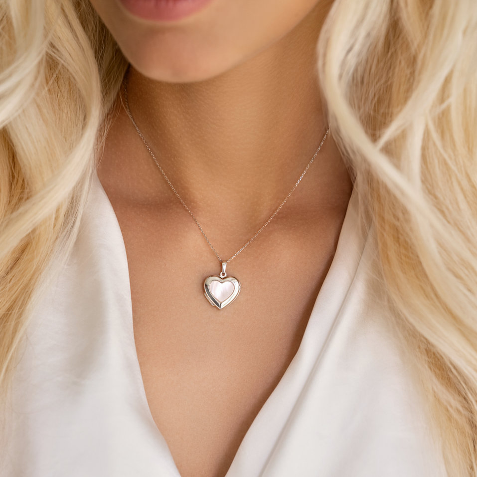 Přívěsok s perleťou Blushing Romance