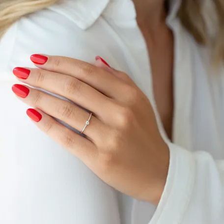 Prsteň s diamantom Darling Vesper