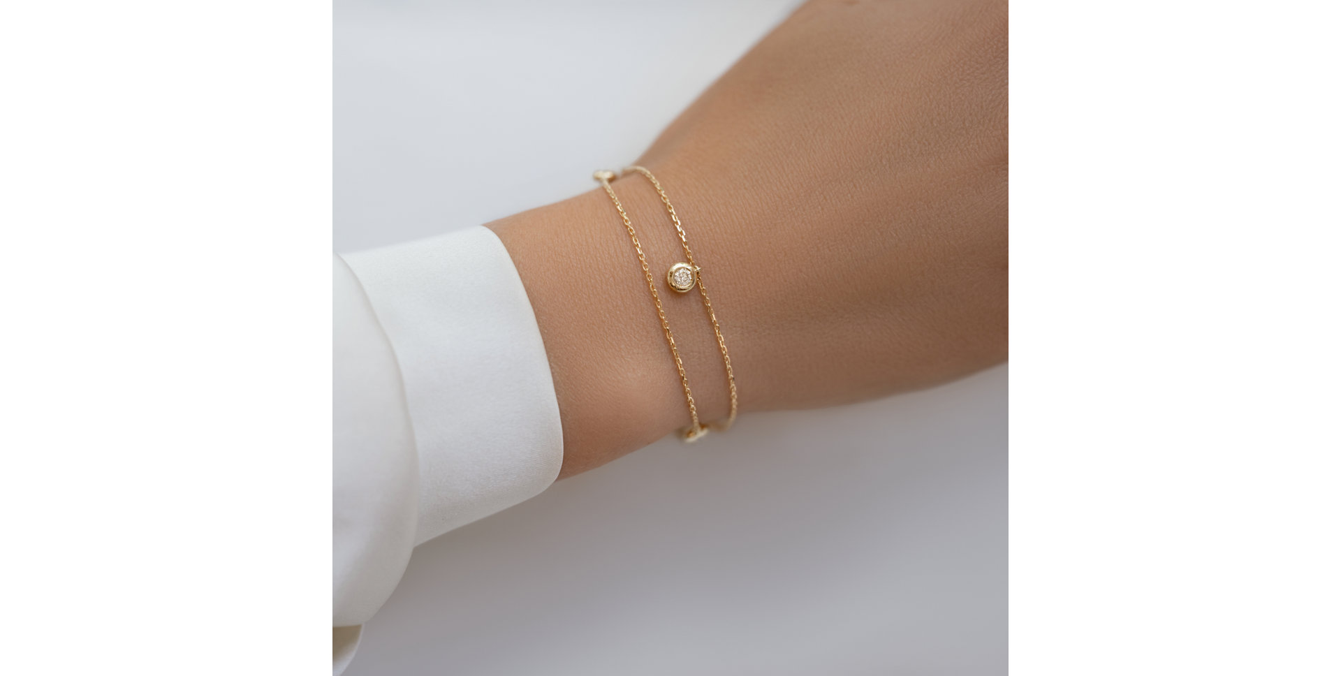 Náramok s diamantmi Delouise