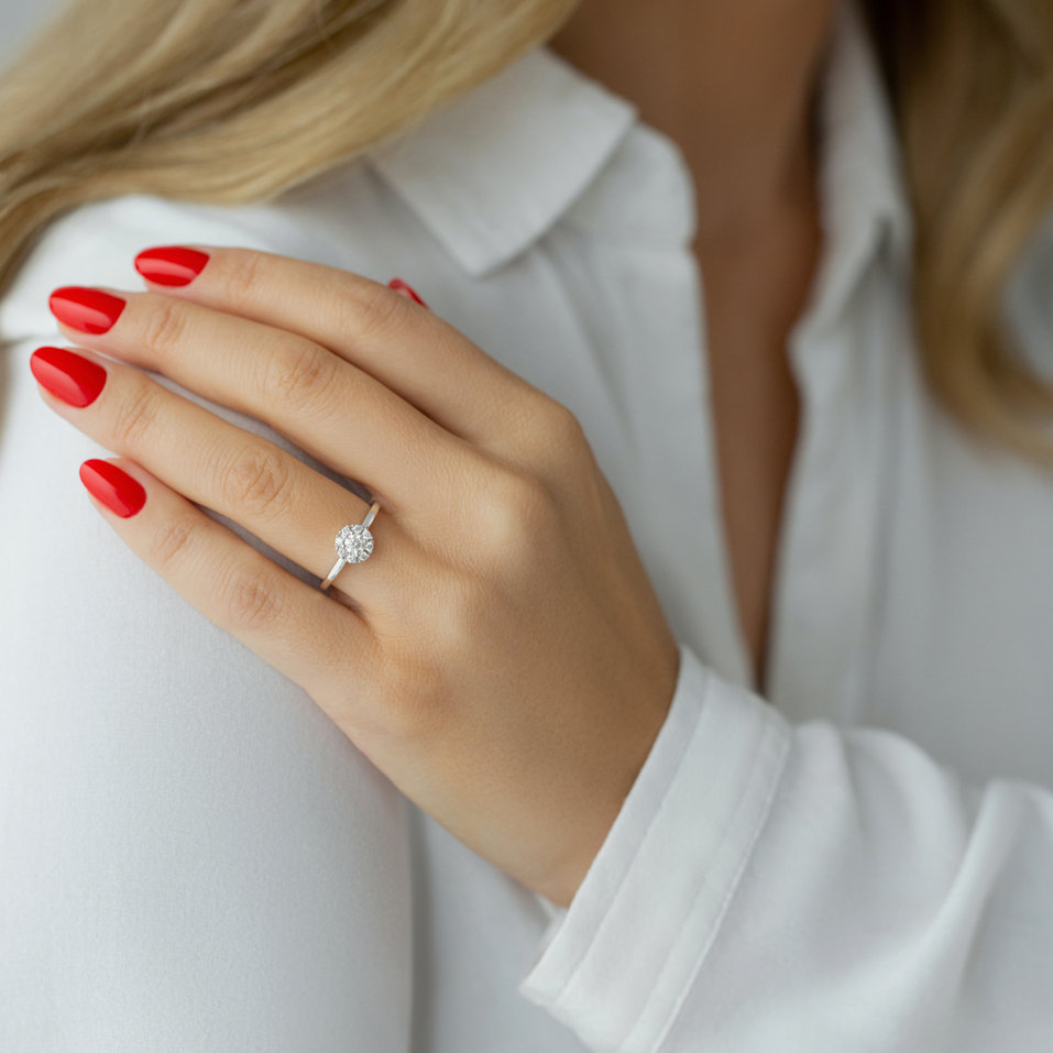 Prsteň s diamantmi Eternal Sparkle