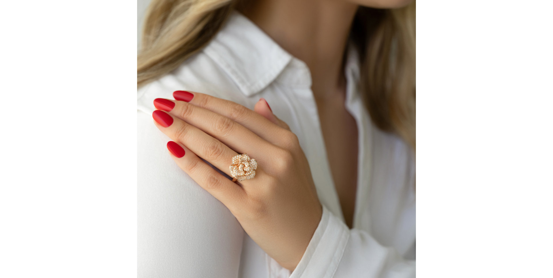 Prsteň s diamantmi Garden Glamour