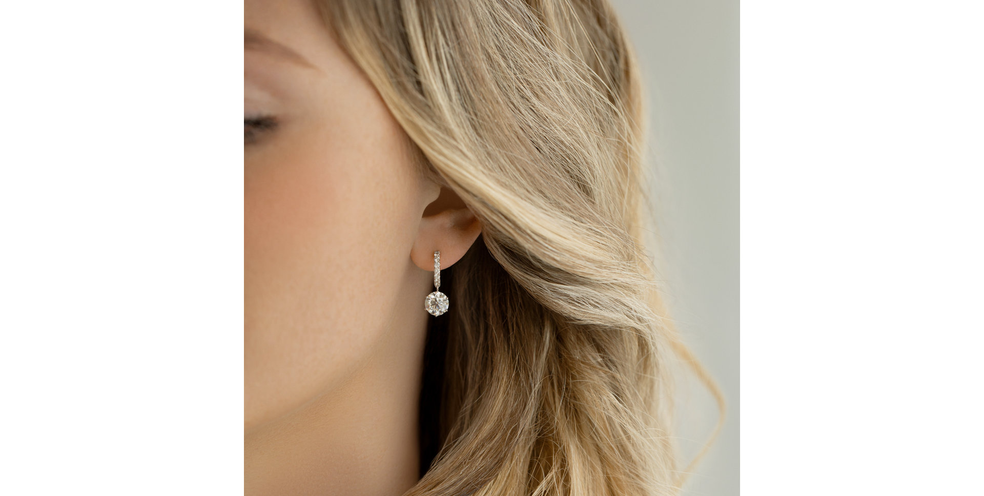 Náušnice s diamantmi Findabair