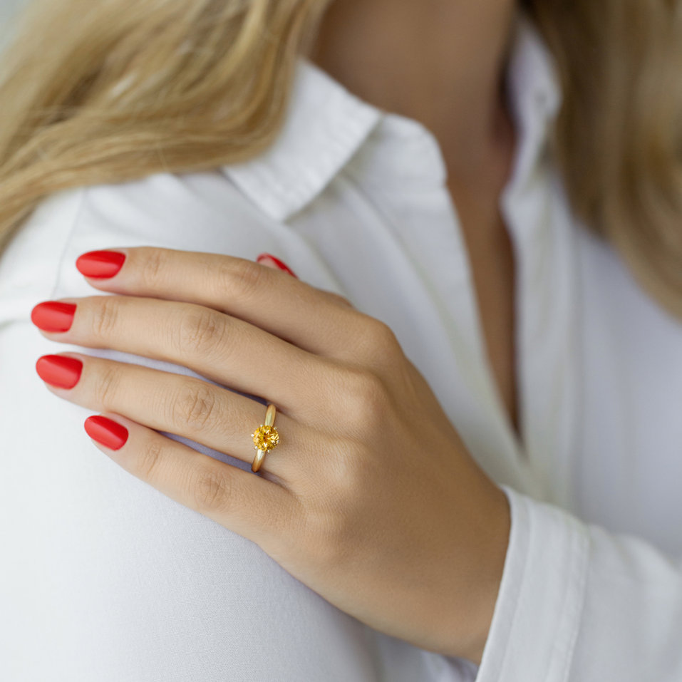 Prsteň s ametystom Eternal Joy