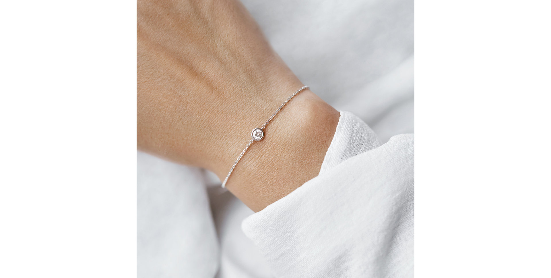 Náramok s diamantom Crazier Love