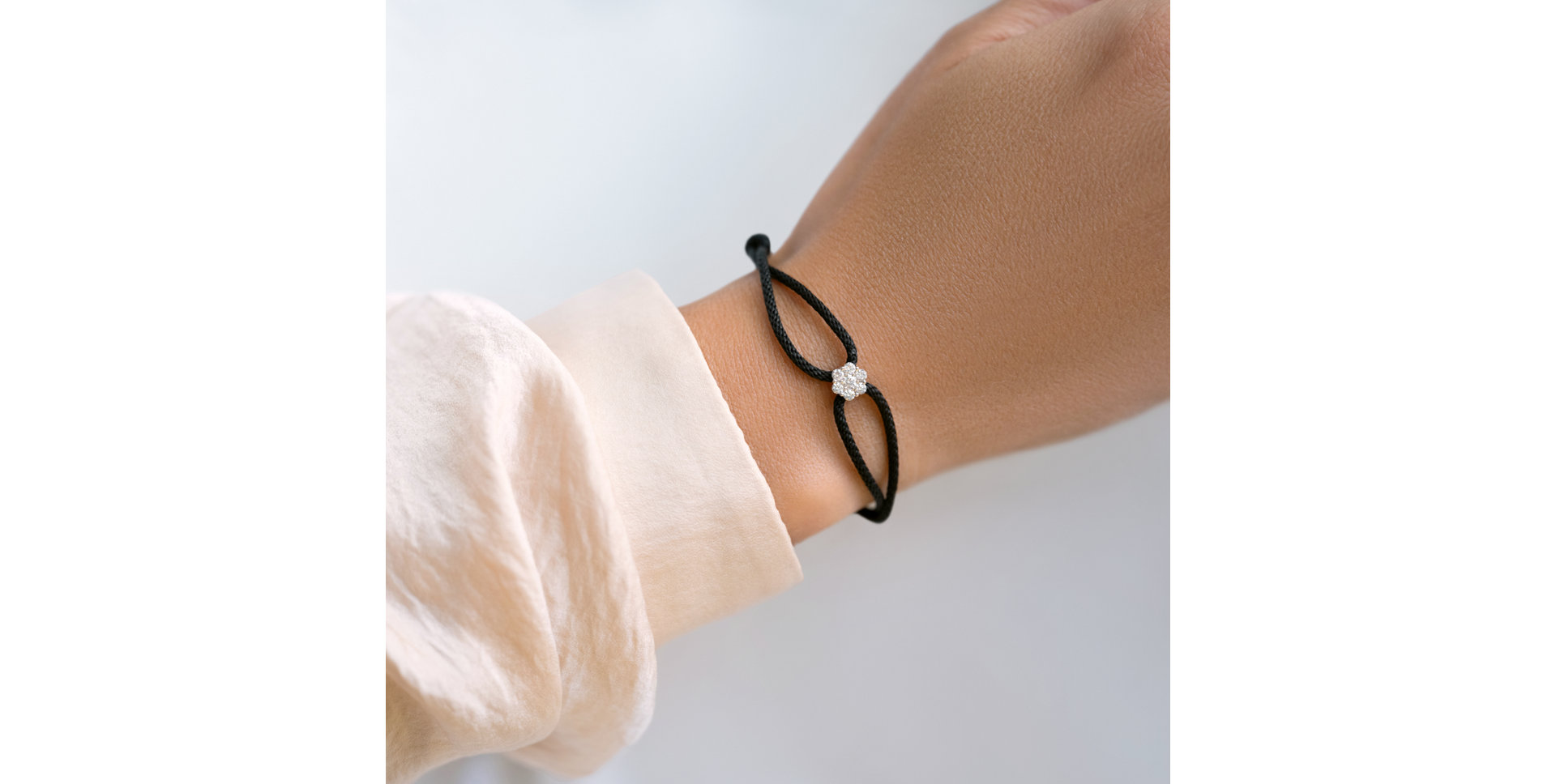 Náramok s diamantmi Deep Snow