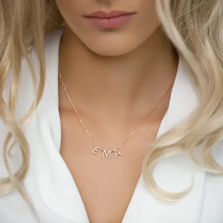 Náhrdelník s diamantmi Ema Shine