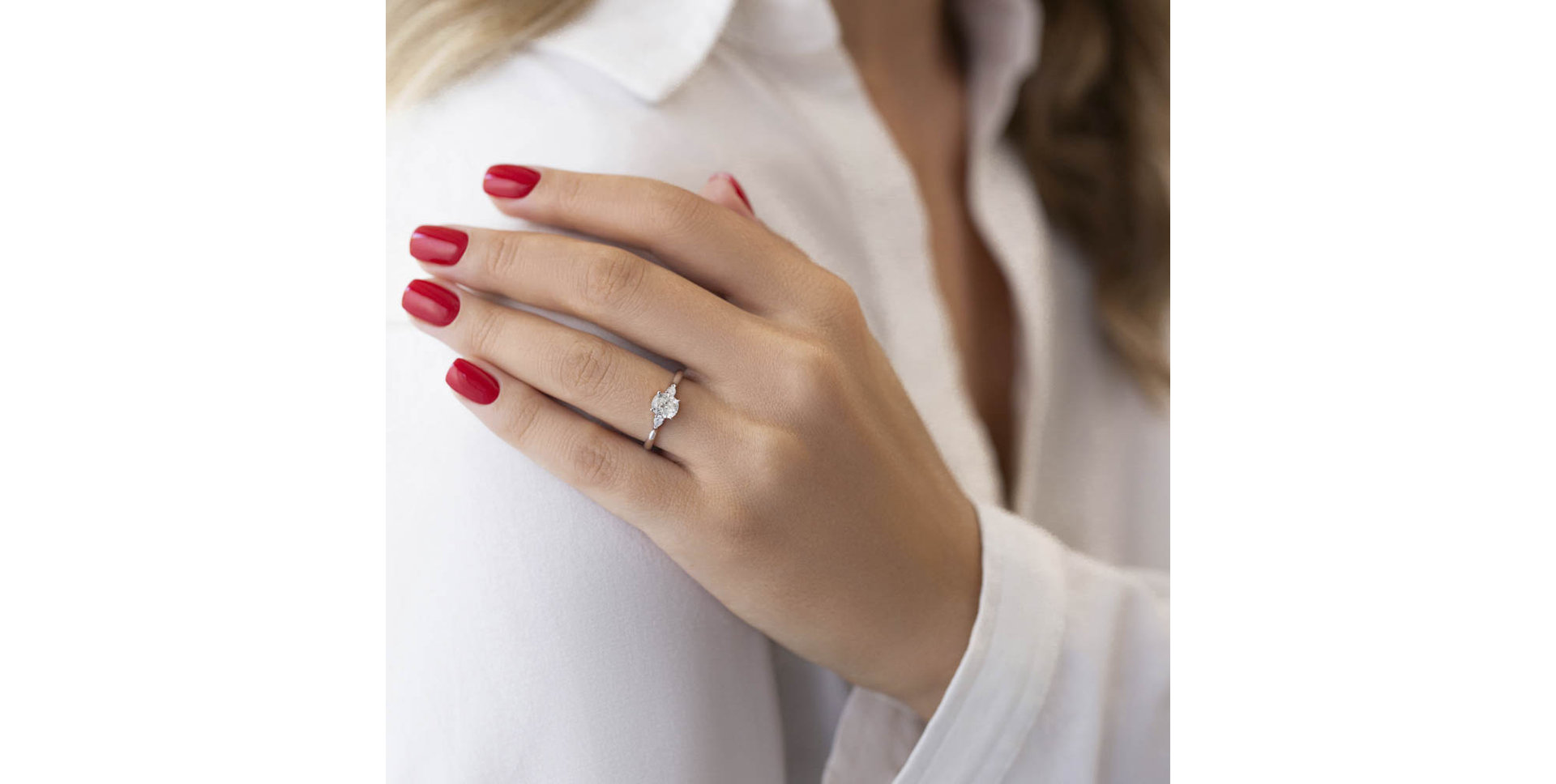 Prsteň s diamantmi Alvyda