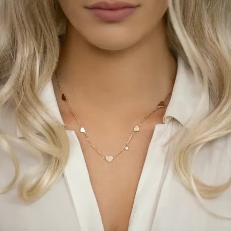 Náhrdelník s diamantom Heartlyn