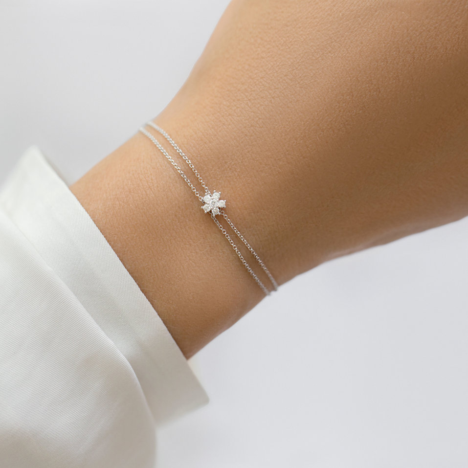 Náramok s diamantmi Charming Allure