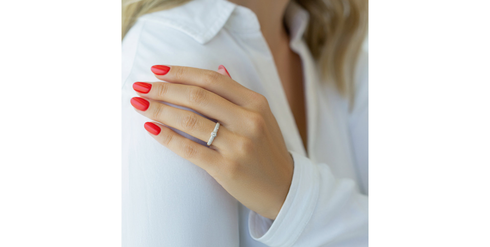 Prsteň s diamantmi Princess Calanthe