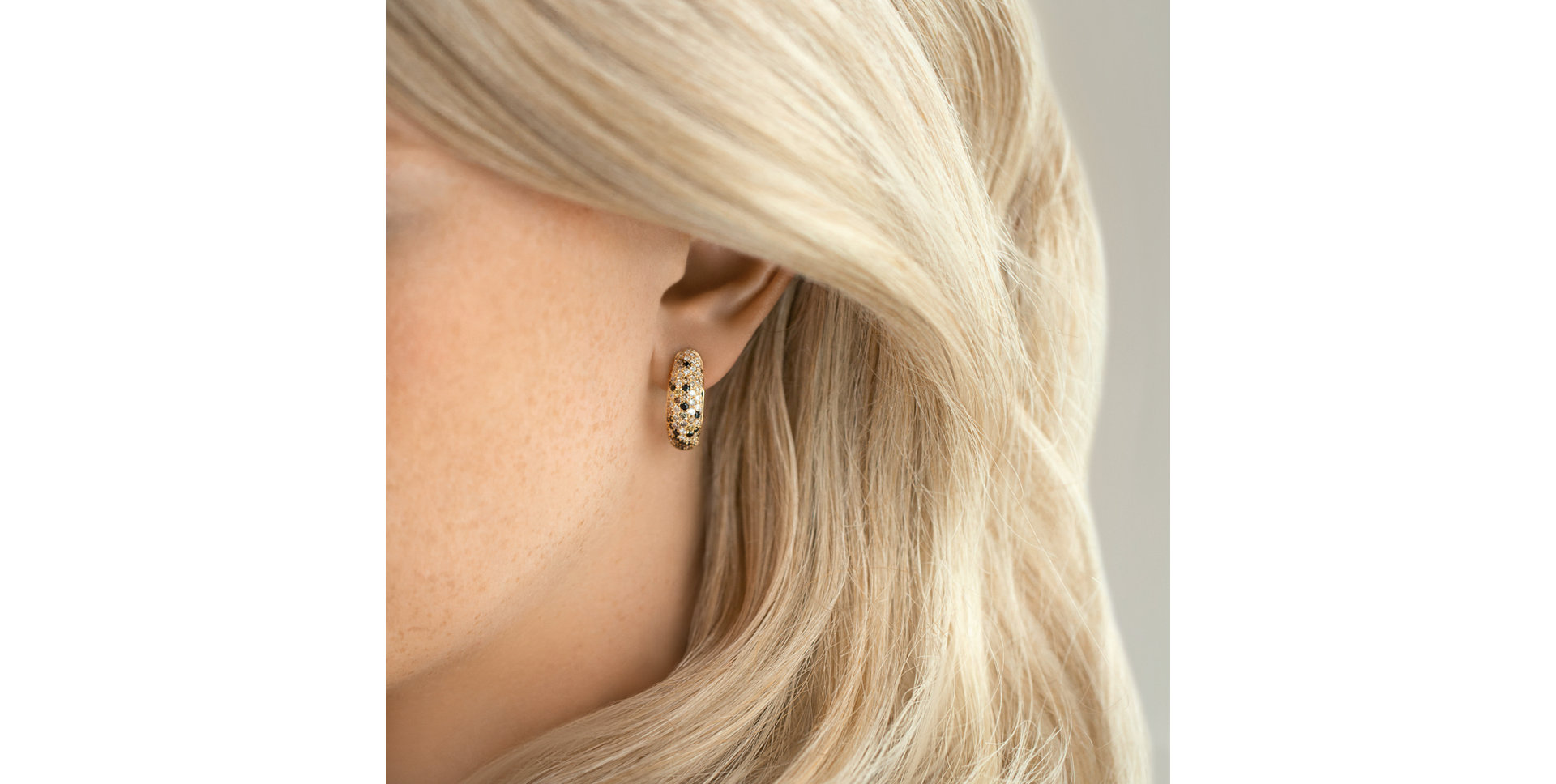 Náušnice s diamantmi Inferno Night