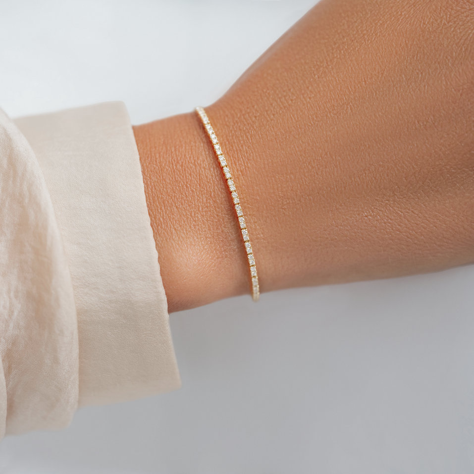 Náramok s diamantmi Belissia