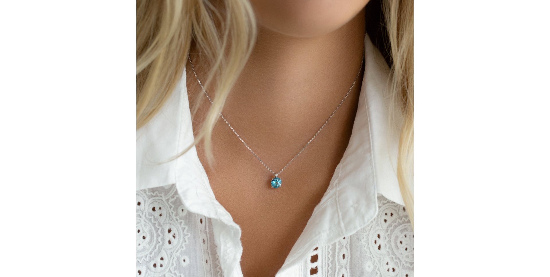 Náhrdelník s tanzanitom Allen