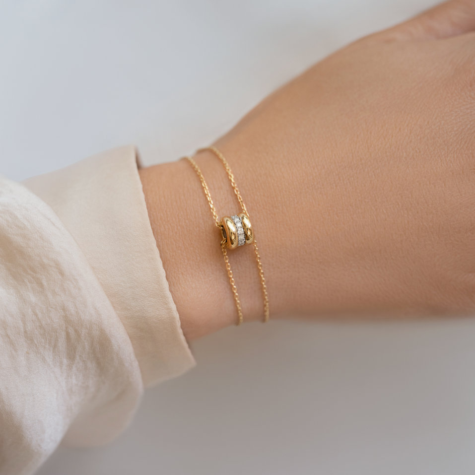 Náramok s diamantmi Cilla