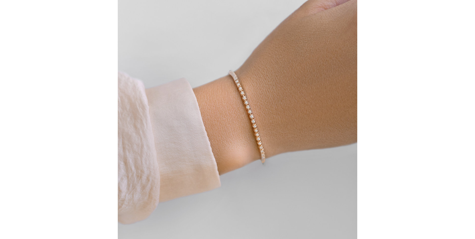 Náramok s diamantmi Thanatos