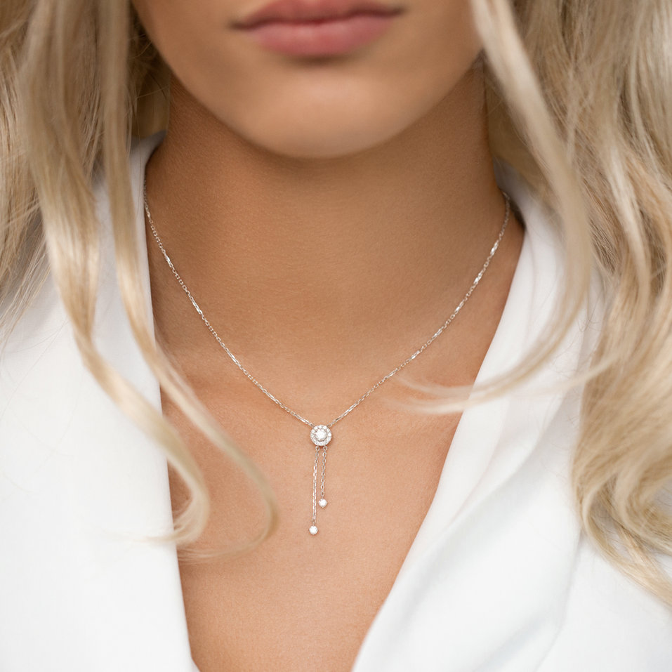 Náhrdelník s diamantmi Sirius