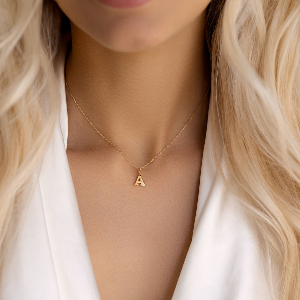 Prívesok s diamantmi Dream Letter