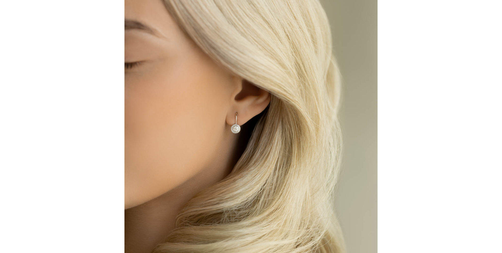 Náušnice s diamantmi Alora