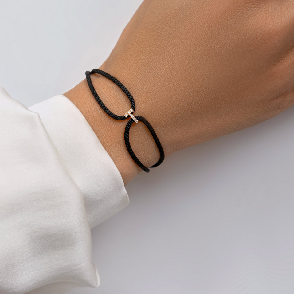 Náramok s diamantmi Alphabeth Delight