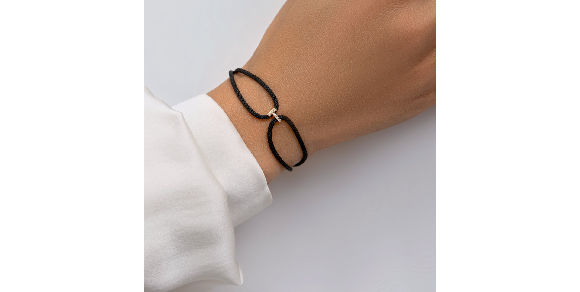 Náramok s diamantmi Alphabet Delight