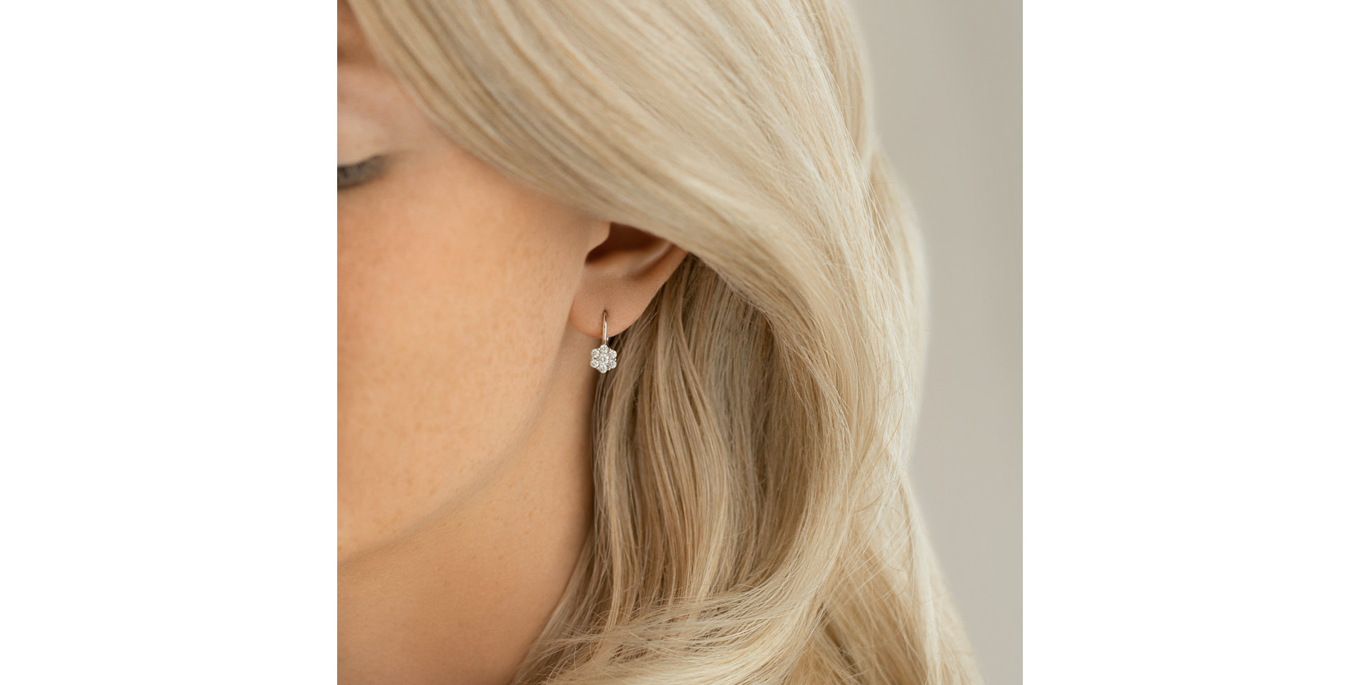 Náušnice s diamantmi Eternal Brilliance