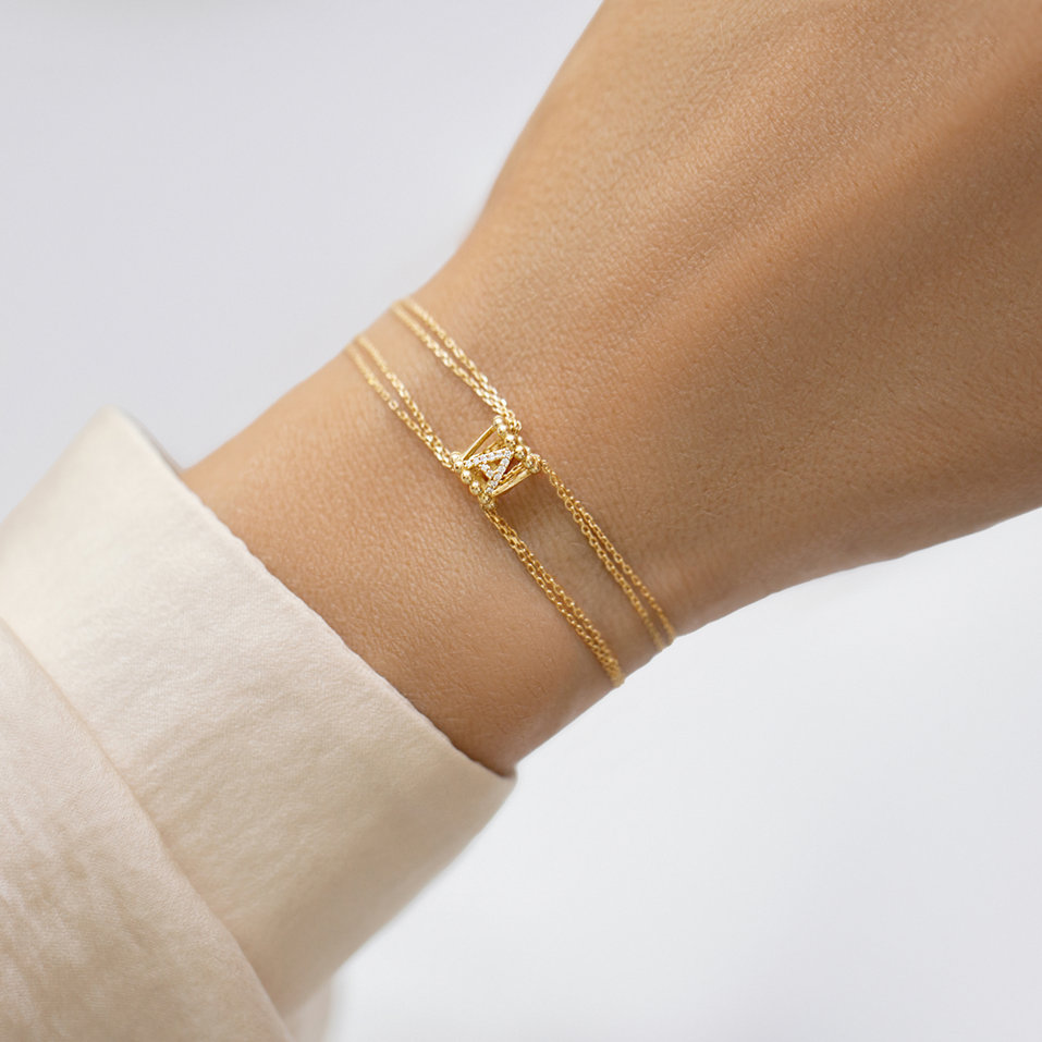 Náramok s diamantmi Destri