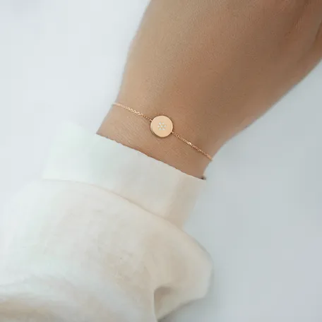 Náramok s diamantmi Simple Charm