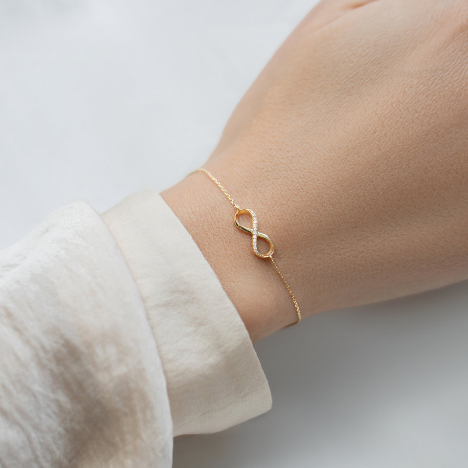 Náramok s diamantmi Delight Forever