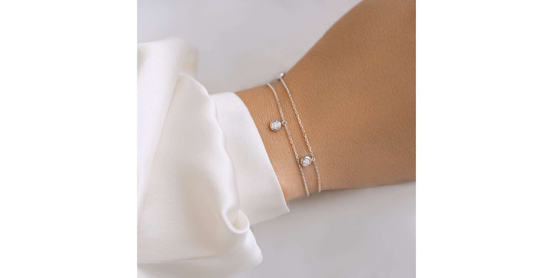 Náramok s diamantmi Delouise