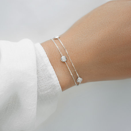 Náramok s diamantmi Five Dots