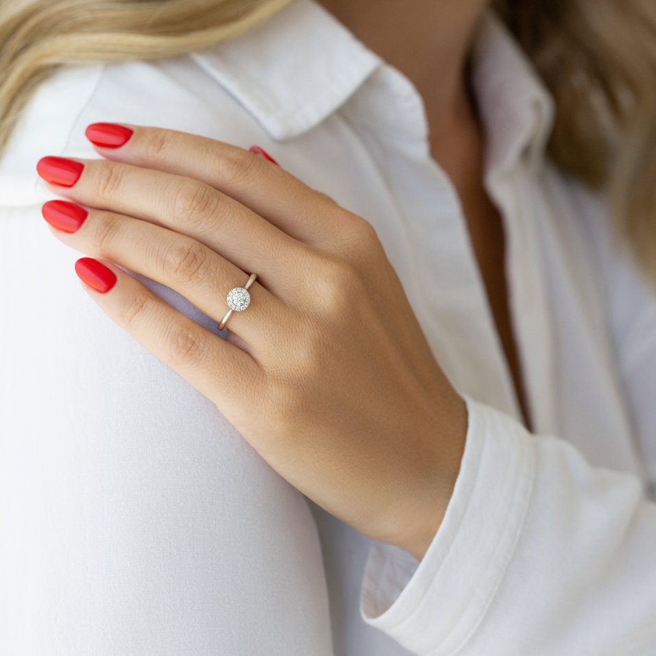 Prsteň s diamantmi Sinestra