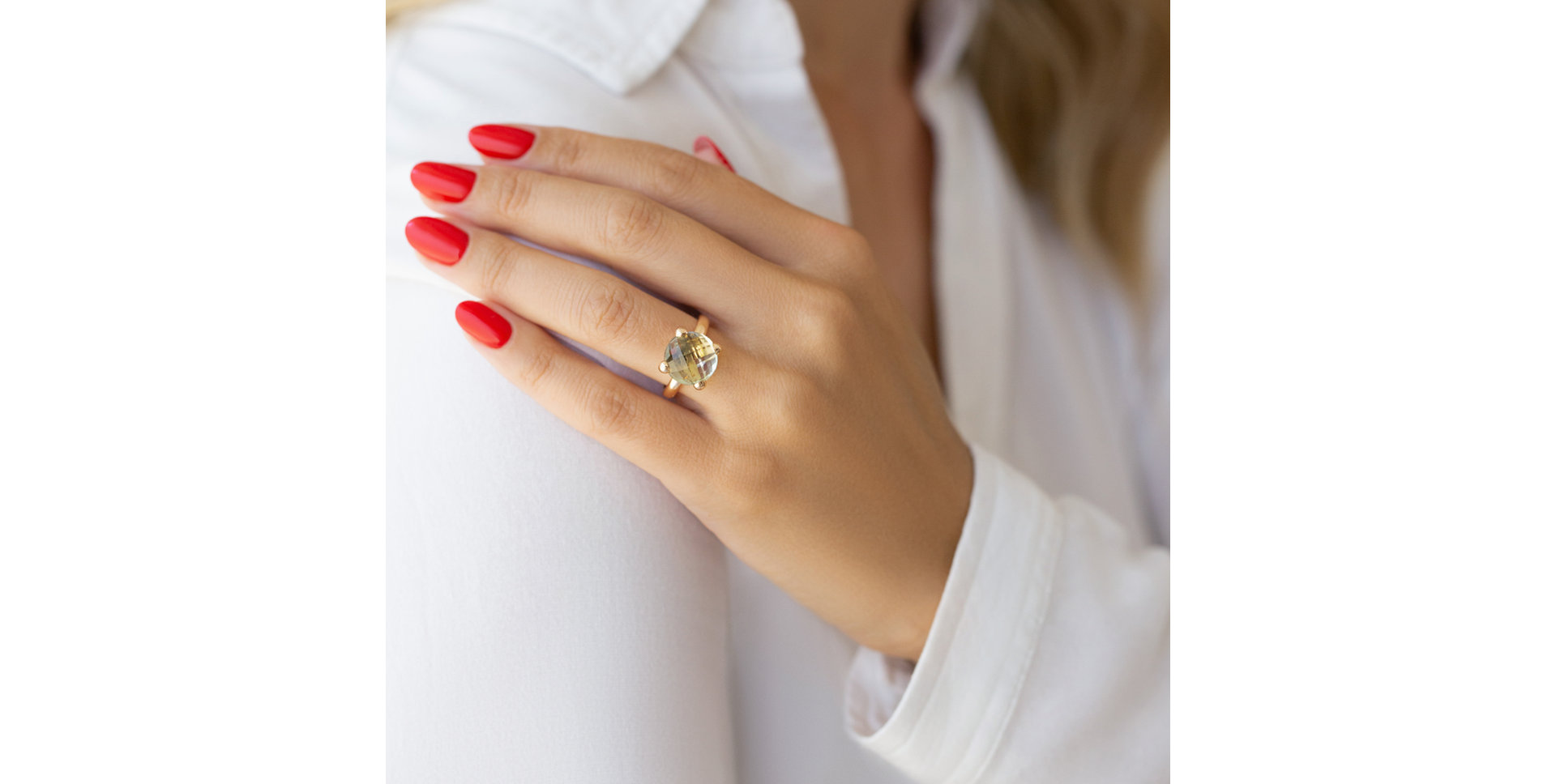 Prsteň s ametystom Caridad