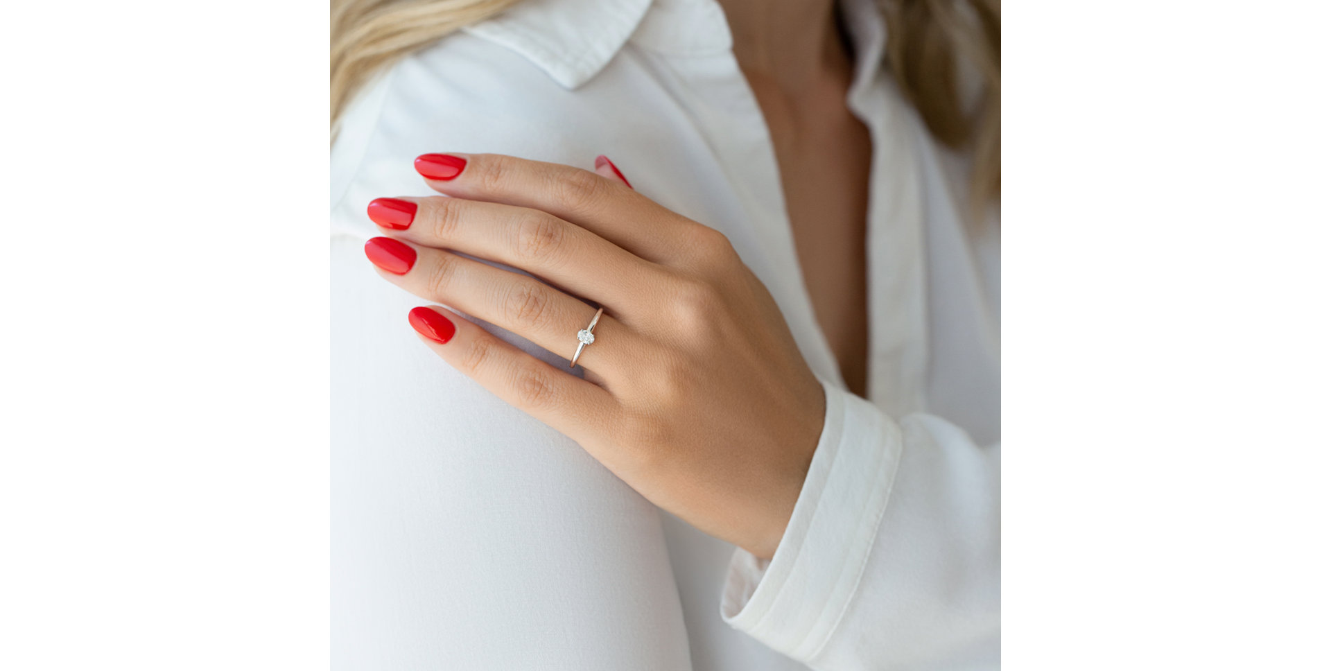 Prsteň s diamantom Promise