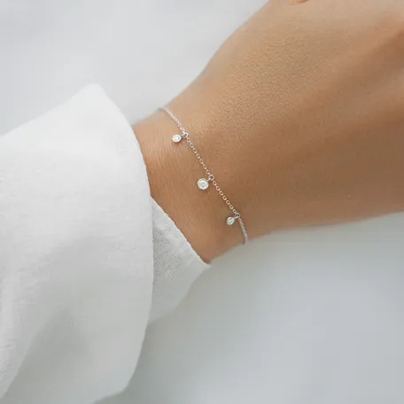 Náramok s diamantmi Sparkling Dots