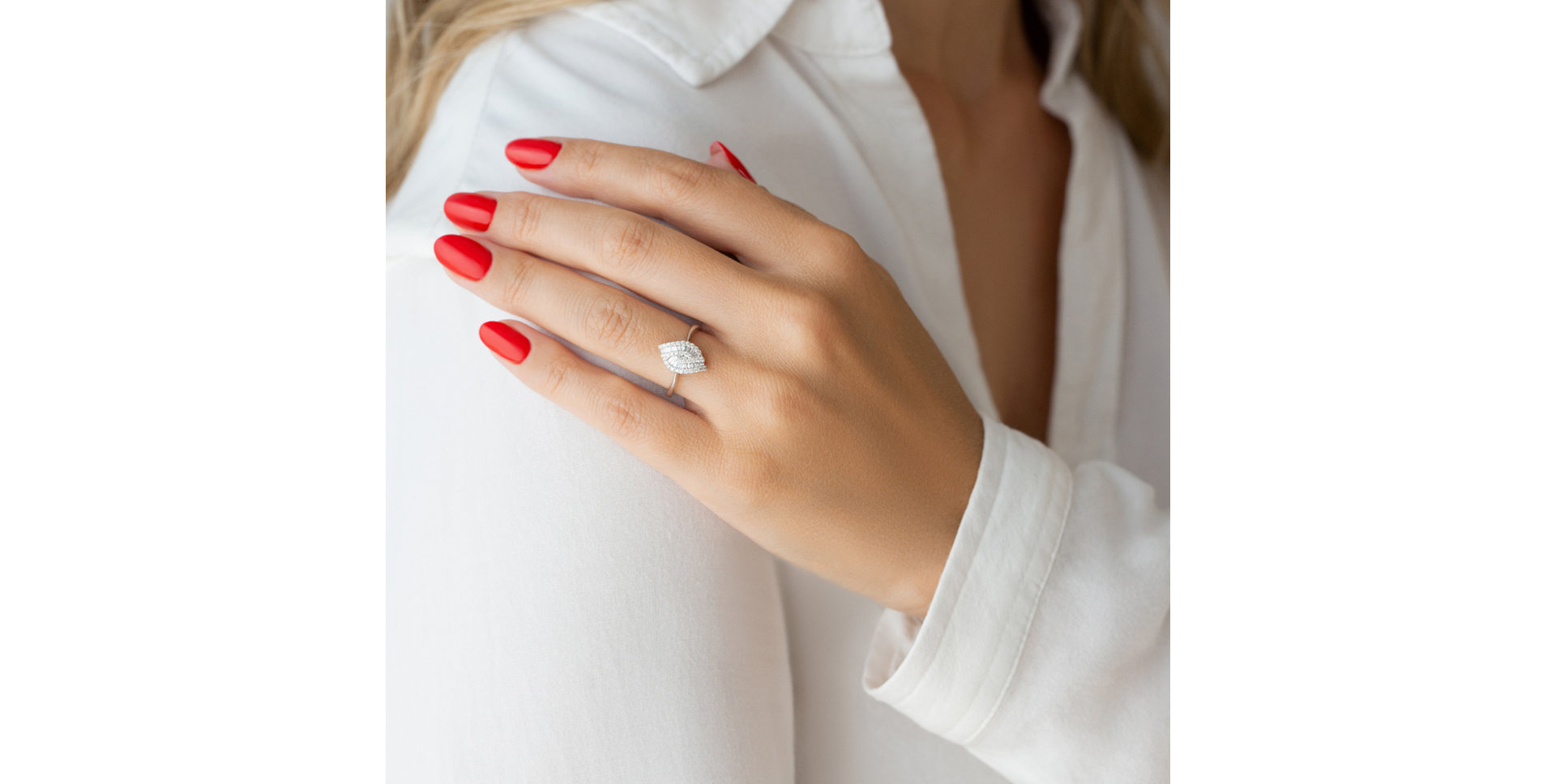 Prsteň s diamantmi Timeless Gleam