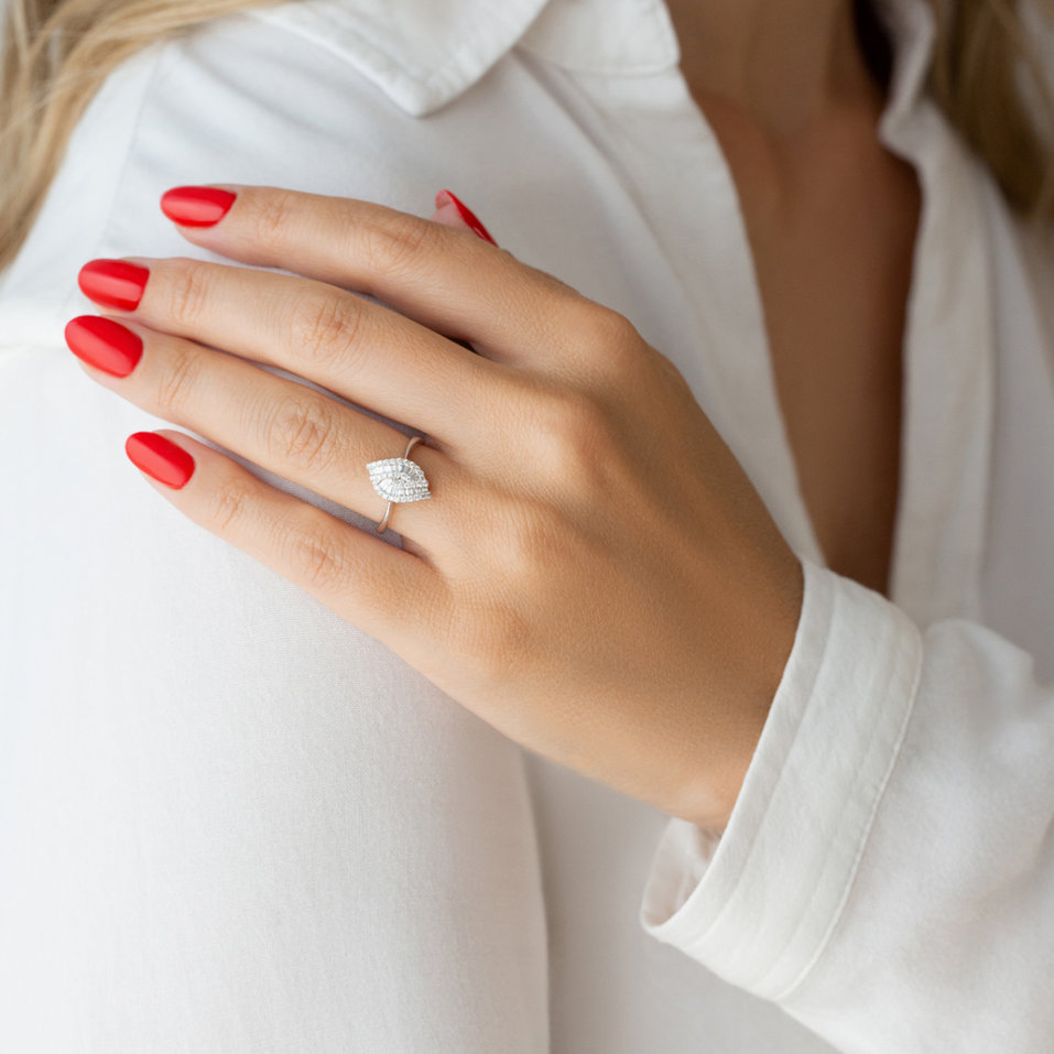 Prsteň s diamantmi Timeless Gleam