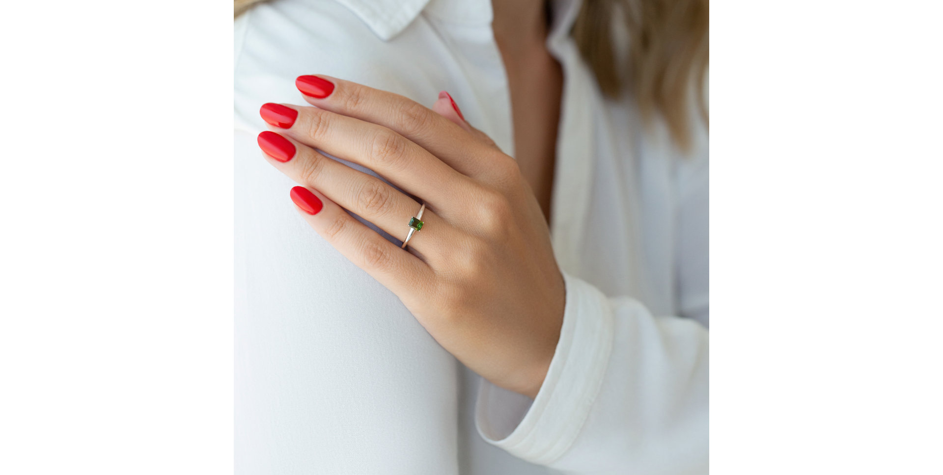 Prsteň s topásom Domante