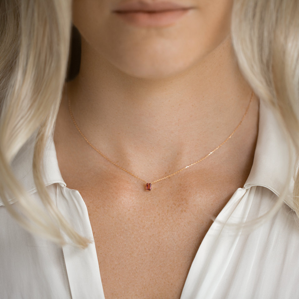 Náhrdelník s topásom Mosselyn