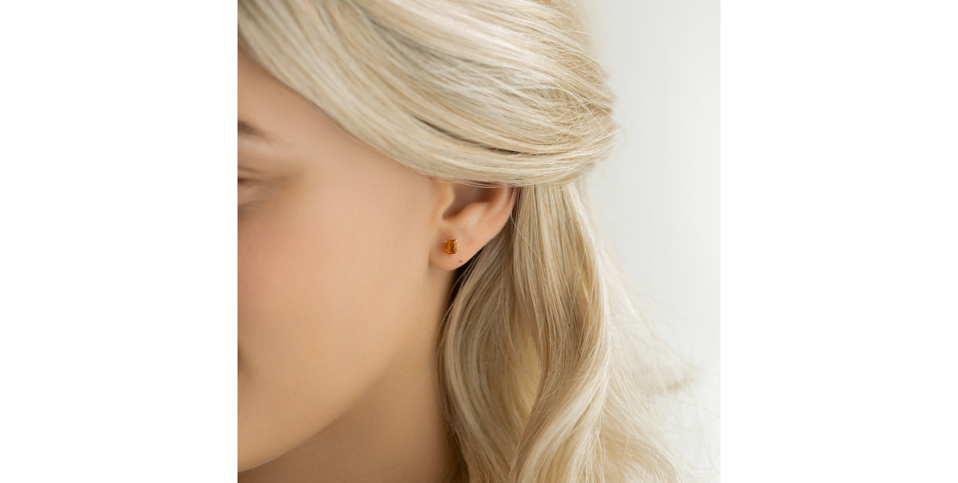 Náušnice s rhodolitom Thostra