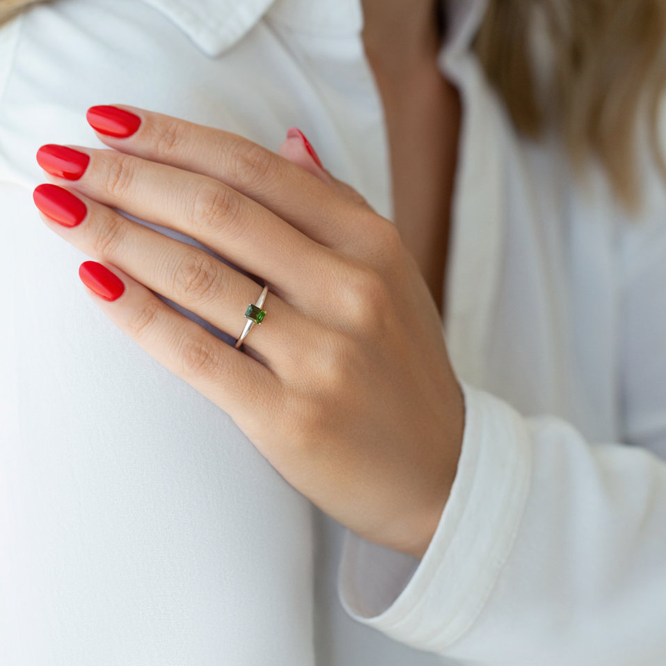 Prsteň s ametystom Domante