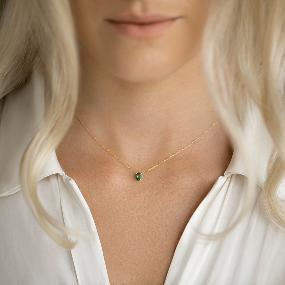 Náhrdelník s ametystom Mystic Abyss