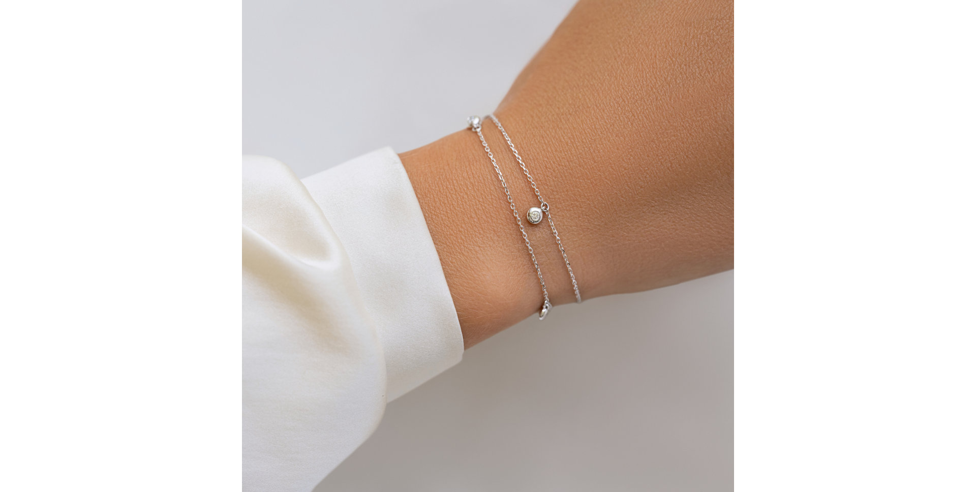 Náramok s diamantmi Delouise