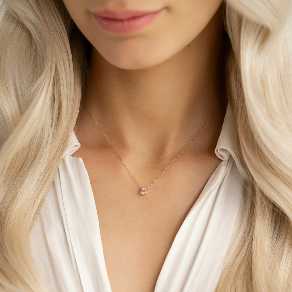 Náhrdelník s rhodolitom Nauticalia