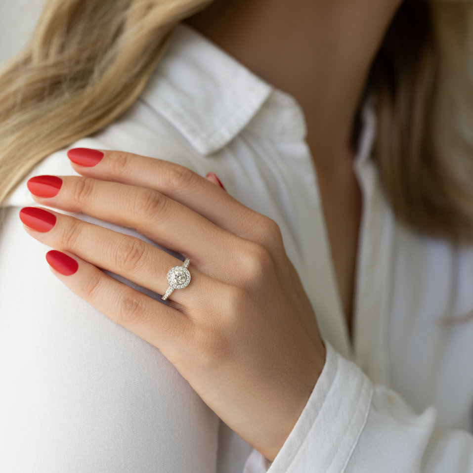 Prsteň s diamantmi Sparkling Highness