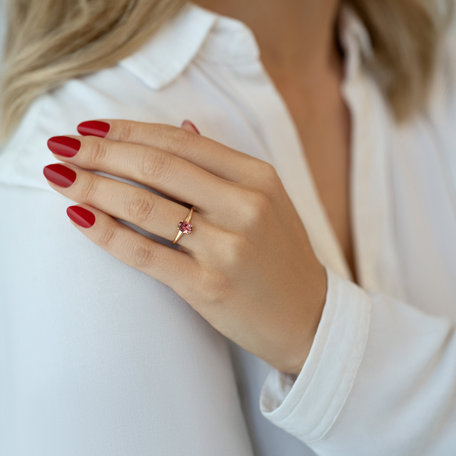 Prsteň s turmalínom Mystic Abyss