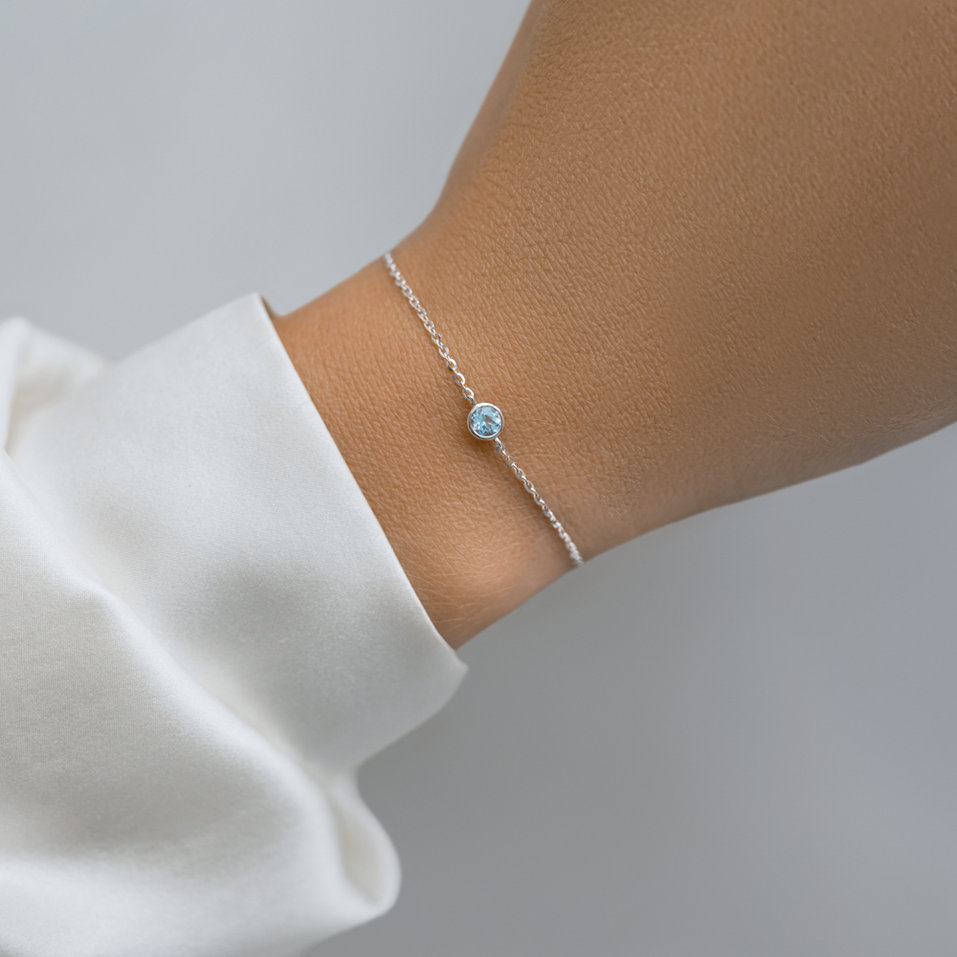 Náramok s tanzanitom Roggeveen