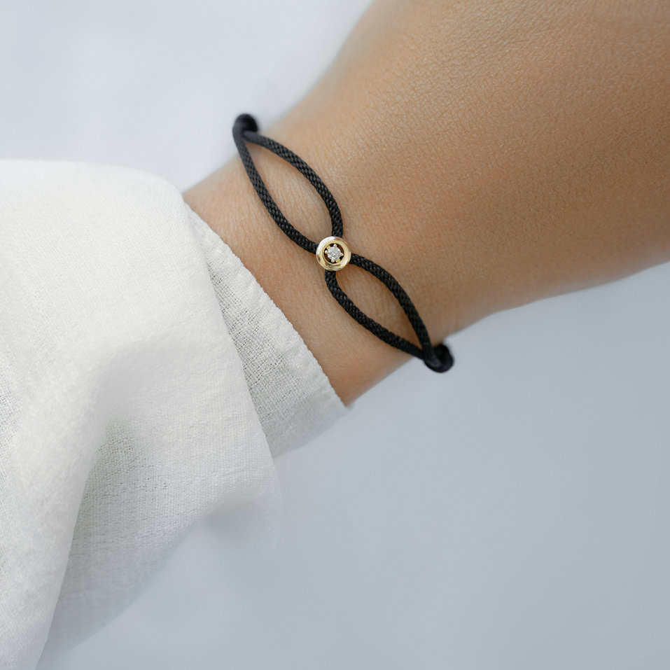 Náramek s diamantom Secret Symbol