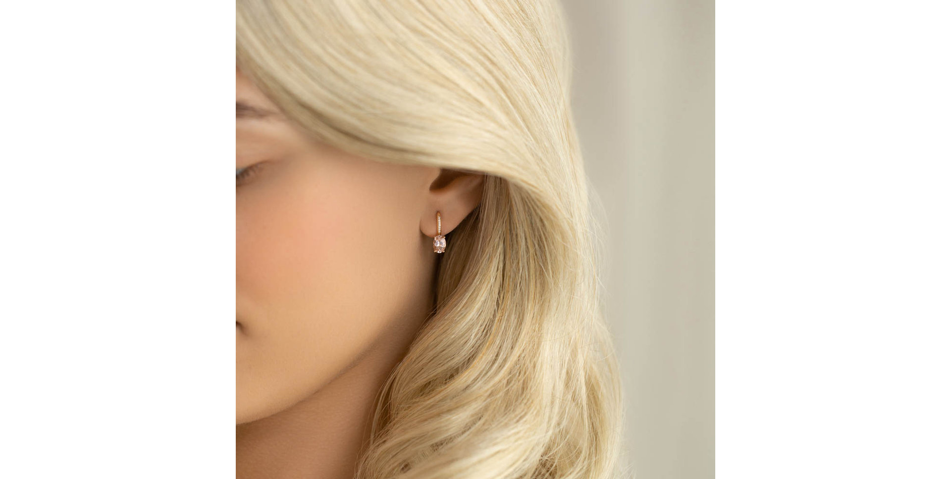 Náušnice s diamantmi a turmalínom Lucrezia